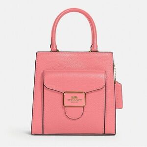 Coach Mini Pepper Crossbody Pebbled Leather Bag Crossbody | Taffy | C6778